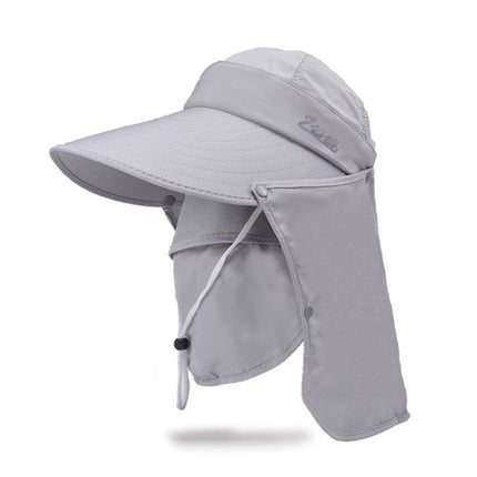 Chapeau de soleil Anti UV - Gris - M (56 - 58cm) | La boutique du chapeau