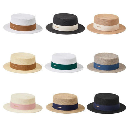 Chapeau de soleil de plage - Beige - M (56 - 58cm) | La boutique du chapeau