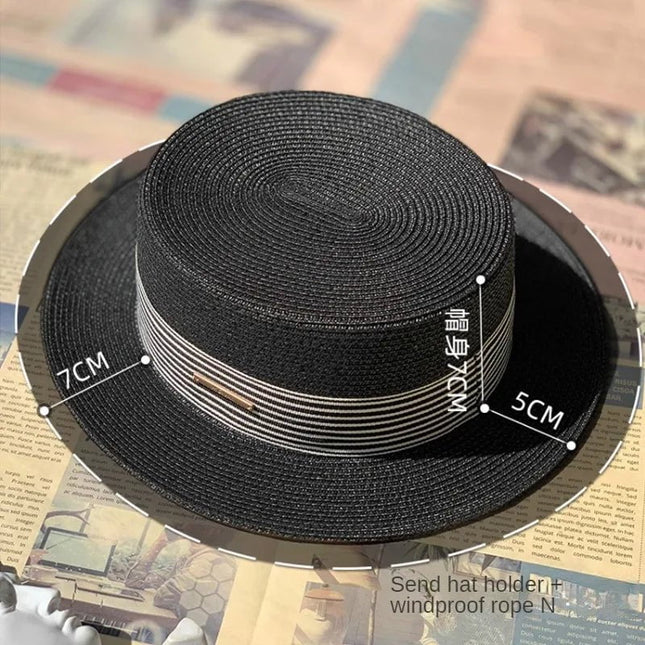 Chapeau de soleil de plage - Beige - M (56 - 58cm) | La boutique du chapeau