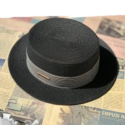 Chapeau de soleil de plage - Gris - M (56 - 58cm) | La boutique du chapeau