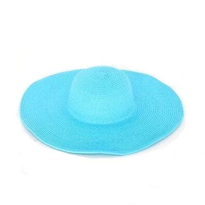 Chapeau de Soleil Pliable - Bleu ciel - M (56 - 58cm) | La boutique du chapeau
