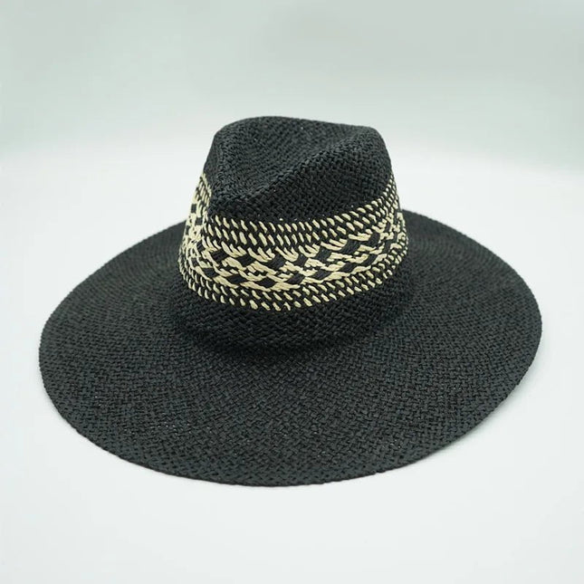 Chapeau de soleil pour femmes - Noir - M (56 - 58cm) | La boutique du chapeau