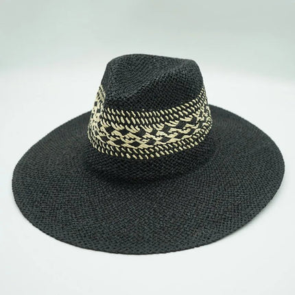 Chapeau de soleil pour femmes - Noir - M (56 - 58cm) | La boutique du chapeau