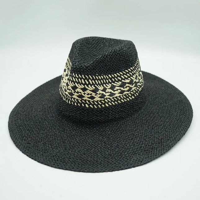 Chapeau de soleil pour femmes - Noir - M (56 - 58cm) | La boutique du chapeau