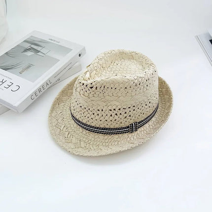 Chapeau de soleil trilby - Beige - M (56 - 58cm) | La boutique du chapeau