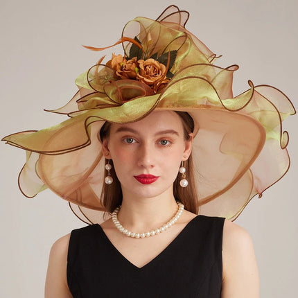 Chapeau d'église - Or - M (56 - 58cm) | La boutique du chapeau