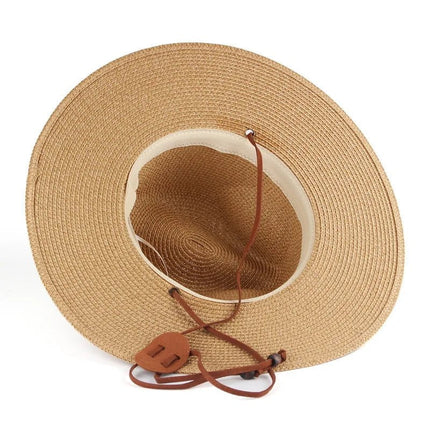 Chapeau d'été en paille - Beige - M (56 - 58cm) | La boutique du chapeau