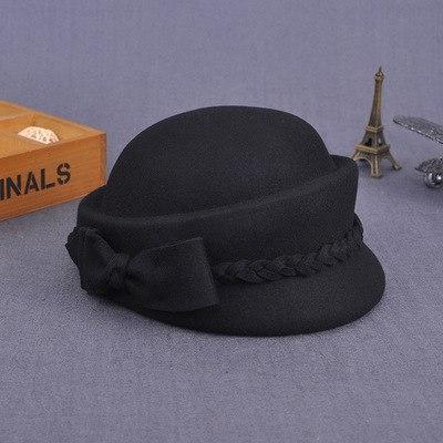Chapeau d'hiver 100% laine Australienne - Noir - M (56 - 58cm) | La boutique du chapeau