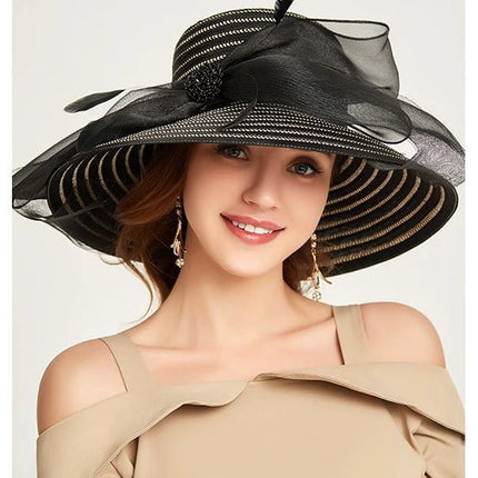 Chapeau élégant à design moderne - Café - L (58 - 59cm) | La boutique du chapeau