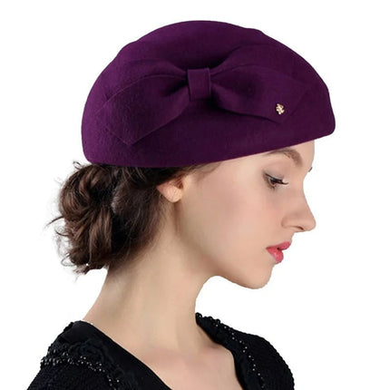 Chapeau en feutre - Violet - M (56 - 58cm) | La boutique du chapeau