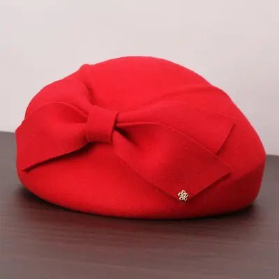 Chapeau en feutre - Rouge - M (56 - 58cm) | La boutique du chapeau