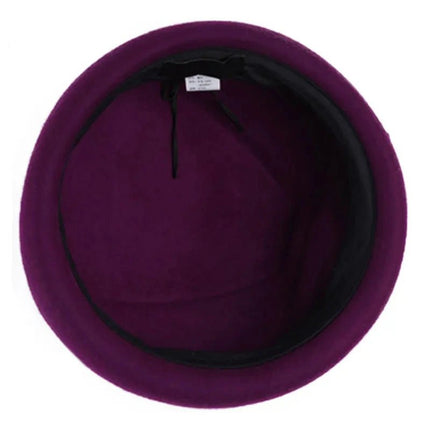 Chapeau en feutre - Bleu - M (56 - 58cm) | La boutique du chapeau