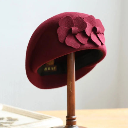 Chapeau en laine - Violet - M (56 - 58cm) | La boutique du chapeau