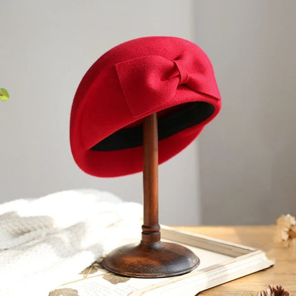 Chapeau en laine - Beige - M (56 - 58cm) | La boutique du chapeau