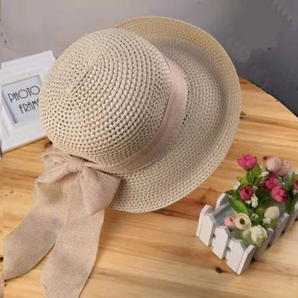 Chapeau en paille femme - Beige - M (56 - 58cm) | La boutique du chapeau