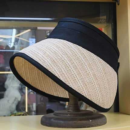 Chapeau en paille fine - Beige - Ajustable (du 54 au 59) | La boutique du chapeau