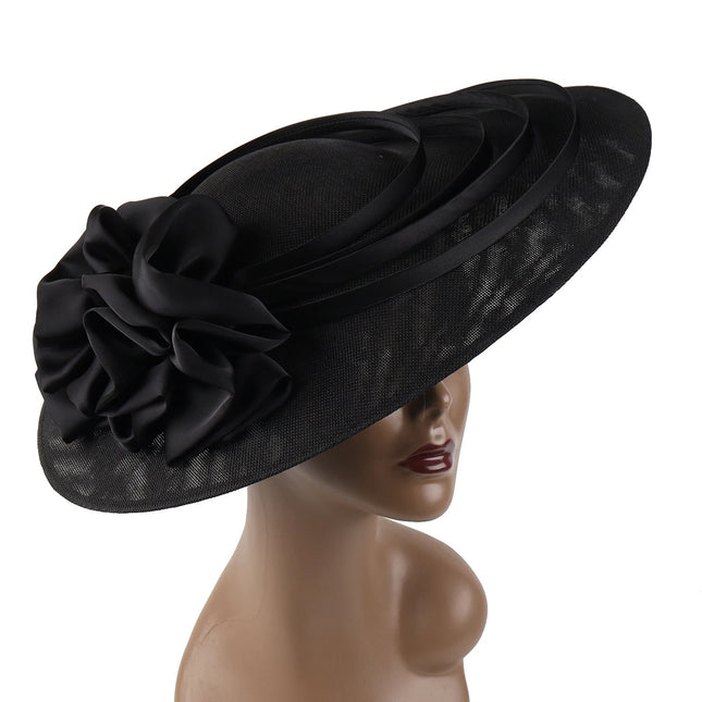 Chapeau fascinateur noir - Noir - | La boutique du chapeau