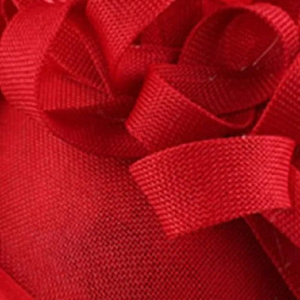 Chapeau Fascinator Brodé - Rouge - | La boutique du chapeau