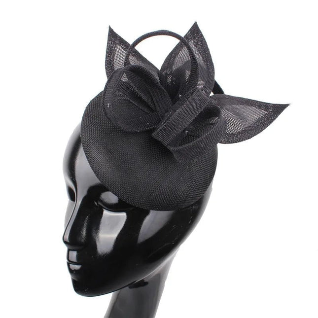Chapeau Fascinator Chic - Noir - | La boutique du chapeau