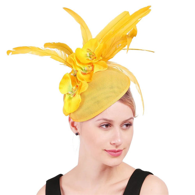 Chapeau Fascinator Exquis - Lavande - | La boutique du chapeau