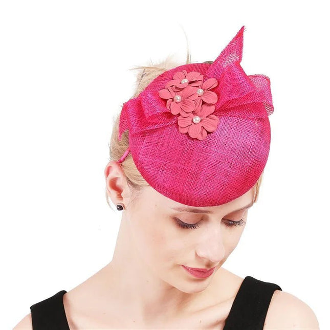 Chapeau Fascinator Fantaisie - Beige 2 - | La boutique du chapeau