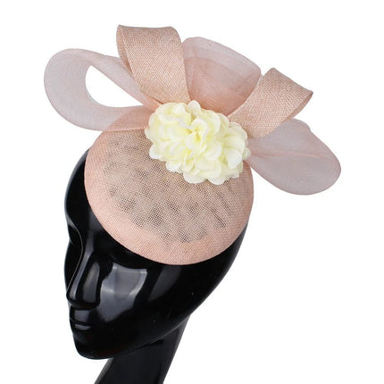 Chapeau Fascinator Festif - Champagne - | La boutique du chapeau