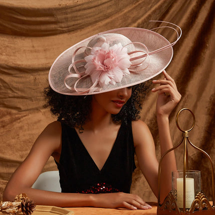 Chapeau Fascinator Gala - Jaune - | La boutique du chapeau