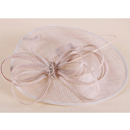 Chapeau Fascinator Mariage - Champagne - | La boutique du chapeau