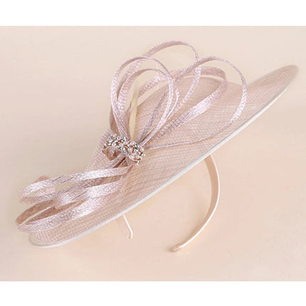 Chapeau Fascinator Mariage - Champagne - | La boutique du chapeau