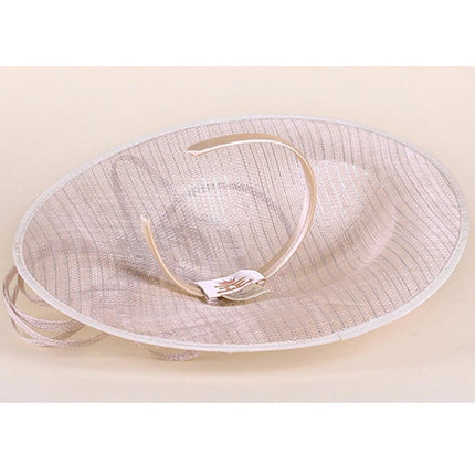 Chapeau Fascinator Mariage - Champagne - | La boutique du chapeau