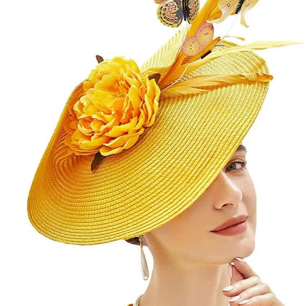 Chapeau Fascinator Plumes - Noir - 2 - | La boutique du chapeau