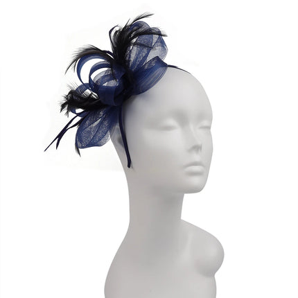 Chapeau Fascinator Satin - Beige - | La boutique du chapeau