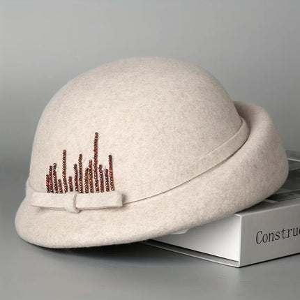 Chapeau fedora - Noir - M (56 - 58cm) | La boutique du chapeau