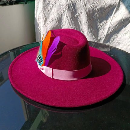 Chapeau Fedora Bohème en Feutre - 50 - M (56 - 58cm) | La boutique du chapeau