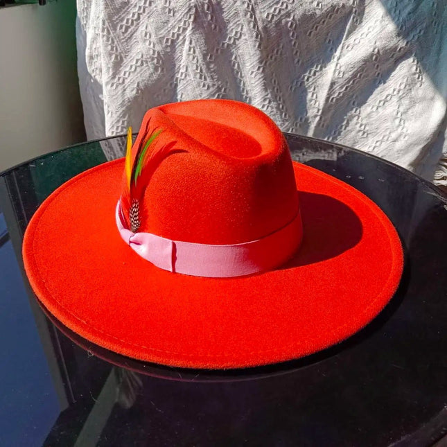 Chapeau Fedora Bohème en Feutre - 7 - M (56 - 58cm) | La boutique du chapeau