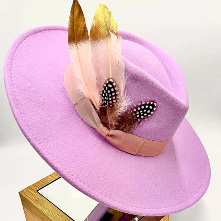 Chapeau Fedora Bohème en Feutre - 40 - M (56 - 58cm) | La boutique du chapeau