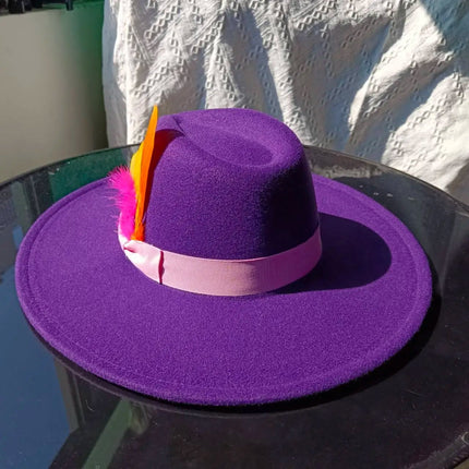 Chapeau Fedora Bohème en Feutre - 16 - M (56 - 58cm) | La boutique du chapeau
