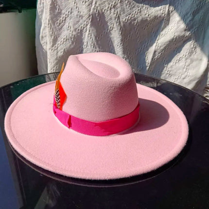 Chapeau Fedora Bohème en Feutre - 9 - M (56 - 58cm) | La boutique du chapeau