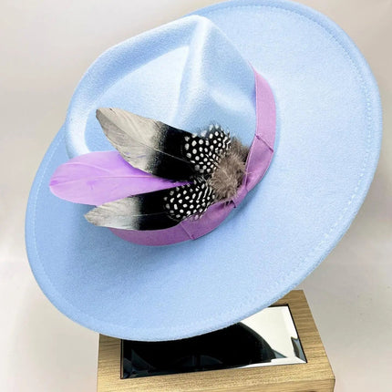 Chapeau Fedora Bohème en Feutre - 41 - M (56 - 58cm) | La boutique du chapeau