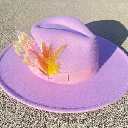 Chapeau Fedora Bohème en Feutre - 43 - M (56 - 58cm) | La boutique du chapeau