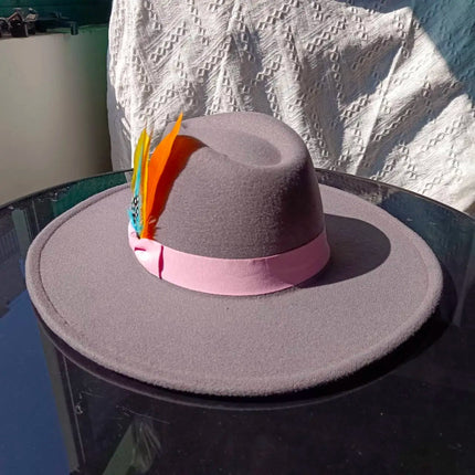 Chapeau Fedora Bohème en Feutre - 23 - M (56 - 58cm) | La boutique du chapeau