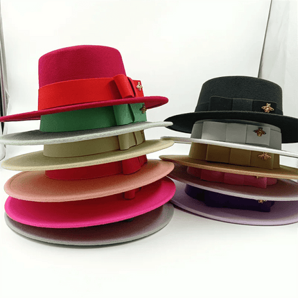 Chapeau Fedora Chic en Laine - 28 - M (56 - 58cm) | La boutique du chapeau