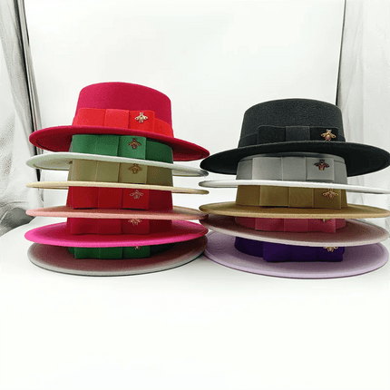 Chapeau Fedora Chic en Laine - 4 - M (56 - 58cm) | La boutique du chapeau