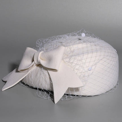 Chapeau Fedora Chic pour Femme - Blanc - M (56 - 58cm) | La boutique du chapeau
