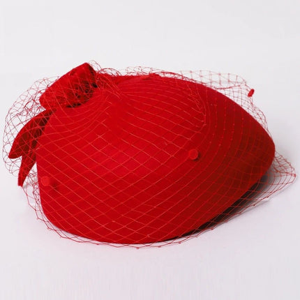 Chapeau Fedora Chic pour Femme - Rouge - M (56 - 58cm) | La boutique du chapeau