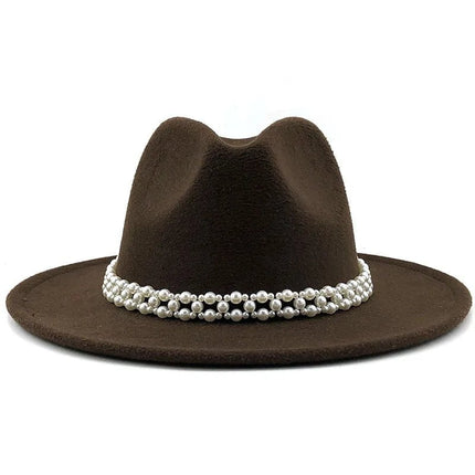 Chapeau Fedora Classique en Feutre - 16 - M (56 - 58cm) | La boutique du chapeau
