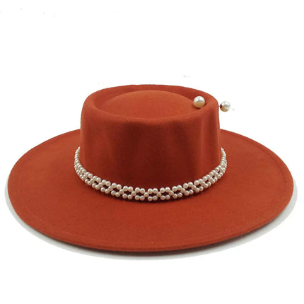 Chapeau Fedora Classique en Feutre - 33 - M (56 - 58cm) | La boutique du chapeau