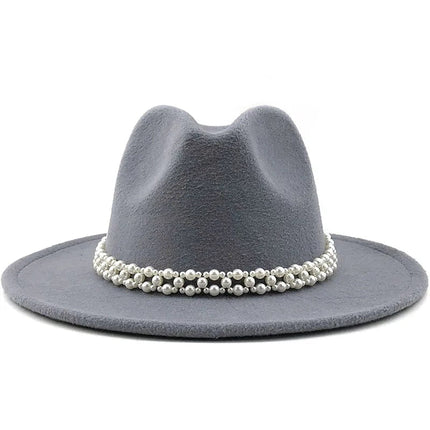 Chapeau Fedora Classique en Feutre - 17 - M (56 - 58cm) | La boutique du chapeau
