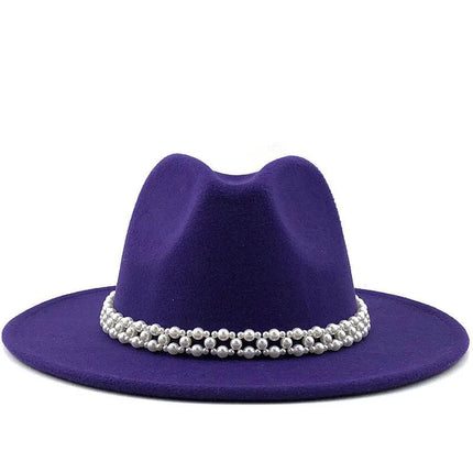 Chapeau Fedora Classique en Feutre - 17 - M (56 - 58cm) | La boutique du chapeau