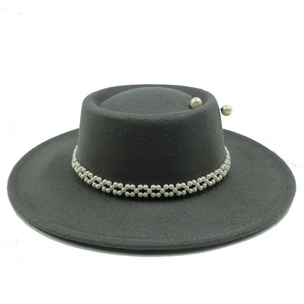 Chapeau Fedora Classique en Feutre - 44 - M (56 - 58cm) | La boutique du chapeau
